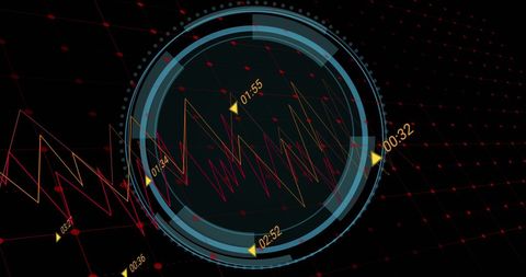 Dynamic Digital Interface Displaying Data Analytics - Download Free Stock Images Pikwizard.com