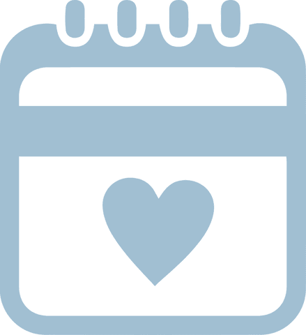 transparent minimalist calendar icon with heart for romantic theme - Download Free Stock Videos Pikwizard.com