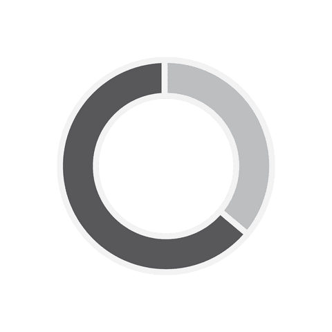 Monochrome Circle Segment Diagram on Transparent Background - Download Free Stock Videos Pikwizard.com