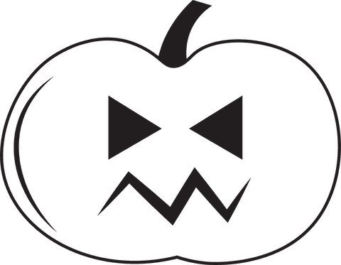 transparent angry pumpkin illustration for halloween decorations - Download Free Stock Videos Pikwizard.com
