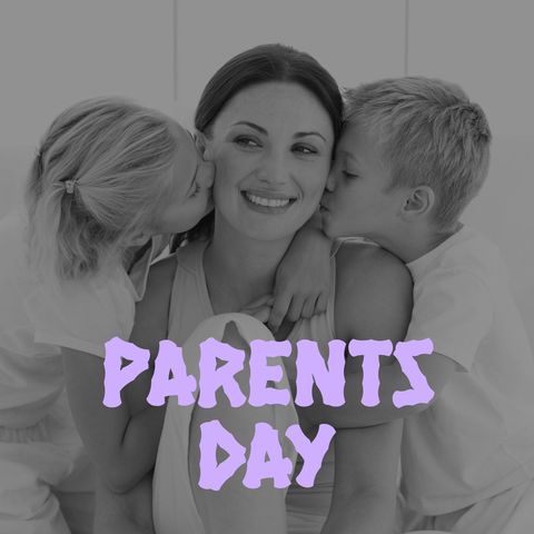 happy parents day with loving children embracing mother - Download Free Stock Templates Pikwizard.com