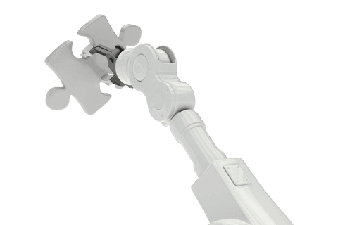 robot hand holding puzzle piece on transparent background - Download Free Stock Videos Pikwizard.com
