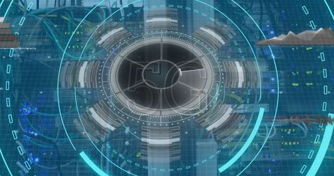 Digital Data Processing in Modern 5G Server Room - Download Free Stock Images Pikwizard.com