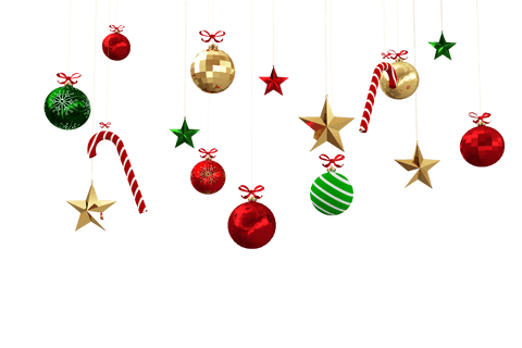 Colorful Christmas Ornaments on Transparent Background for Holiday Design - Download Free Stock Videos Pikwizard.com