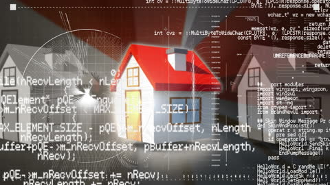 House Models on Digital Interface with Coding Elements