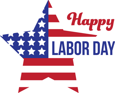 labor day transparent design with usa flag star - Download Free Stock Videos Pikwizard.com