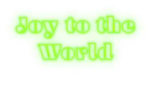 Transparent Neon Green Joy to the World Banner with Christmas Theme - Download Free Stock Videos Pikwizard.com