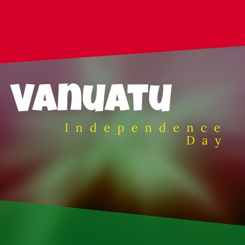 vanuatu national colors celebrating independence day - Download Free Stock Templates Pikwizard.com