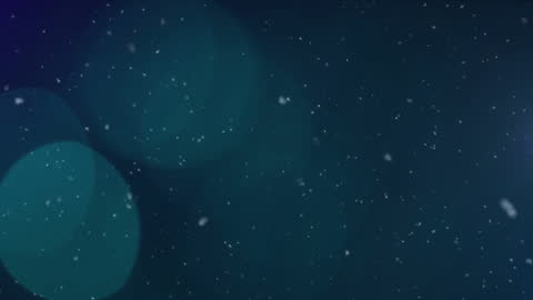 Beautiful Abstract Snow and Light Background Animation