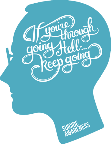 motivational quote suicide prevention awareness transparent design - Download Free Stock Videos Pikwizard.com