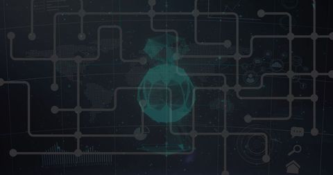 Abstract Financial Data Grid with Cosmic Visauls - Download Free Stock Images Pikwizard.com