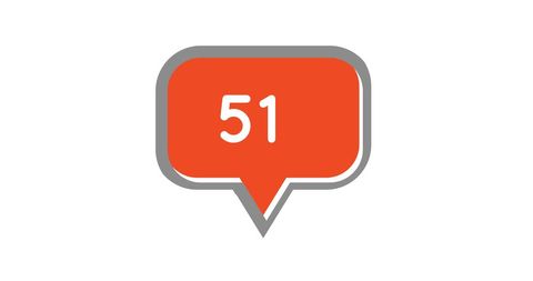 Popular Social Media Notification Bubble Icon - Download Free Stock Images Pikwizard.com