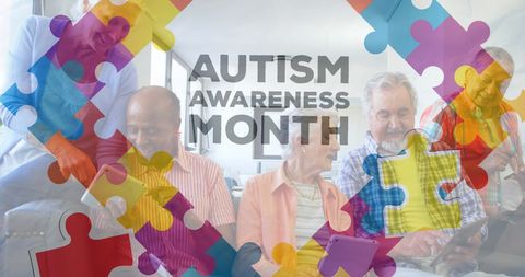 Autism Awareness and Friendship Among Seniors - Download Free Stock Images Pikwizard.com