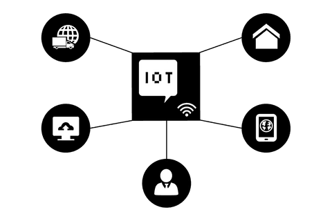 transparent iot concept with communication icons - Download Free Stock Videos Pikwizard.com