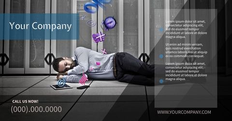symbolic representation of corporate burnout and exhaustion - Download Free Stock Templates Pikwizard.com