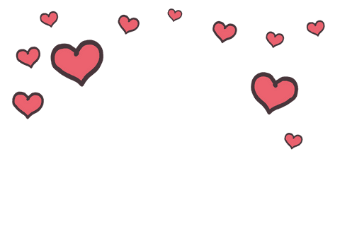 love hearts scattered on transparent background - Download Free Stock Videos Pikwizard.com