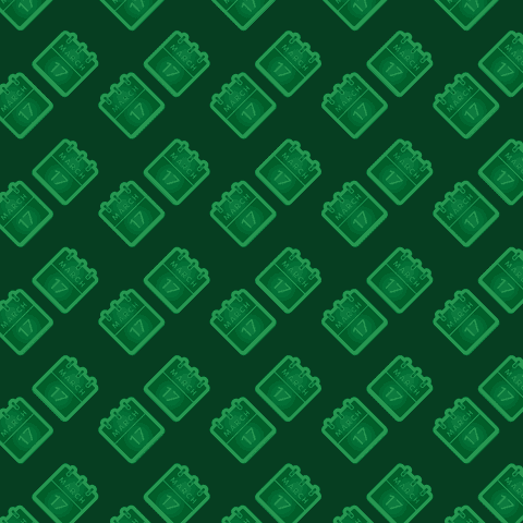 Green March 17 Pattern on Transparent Background - Download Free Stock Videos Pikwizard.com