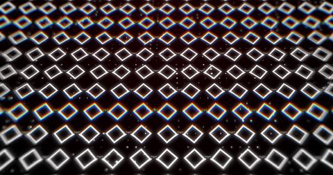 Rotating Neon Squares Pattern on Black Background - Download Free Stock Images Pikwizard.com