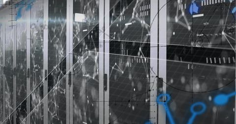 Digital Technology Connections Over Network Servers - Download Free Stock Images Pikwizard.com