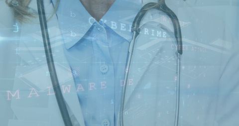 Cybersecurity in Healthcare Industry Concept