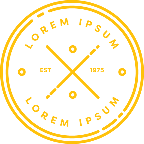 Vintage Badge Design with Yellow Circle on Transparent Background - Download Free Stock Videos Pikwizard.com
