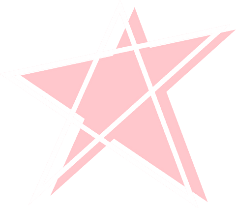 transparent pink star with white outline on clear background - Download Free Stock Videos Pikwizard.com