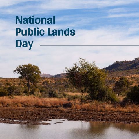 Nature and Wilderness Under Blue Skies on National Public Lands Day - Download Free Stock Templates Pikwizard.com