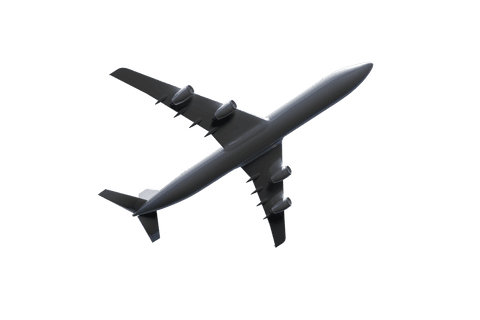 flying airplane on transparent background for travel concept - Download Free Stock Videos Pikwizard.com