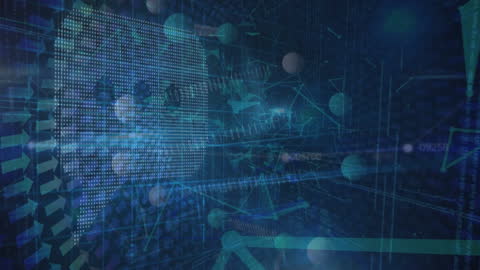 Global Technology and Digital Data Animation