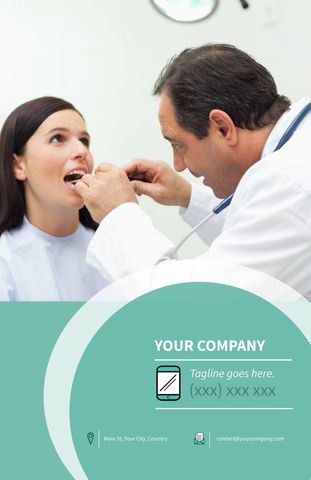 dentist examining patient highlighting professional healthcare - Download Free Stock Templates Pikwizard.com
