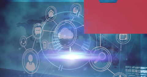 Digital Interface with Cloud Computing and Global Network Concepts