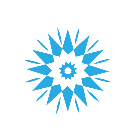 Transparent Blue Snowflake Design Pattern - Download Free Stock Videos Pikwizard.com