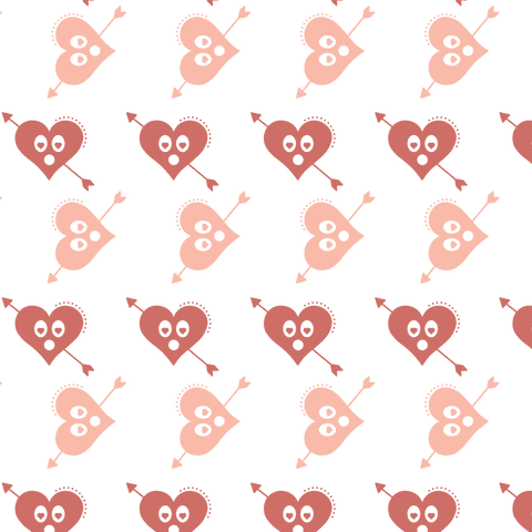 Seamless Heart Arrows Pattern on Transparent Background - Download Free Stock Videos Pikwizard.com