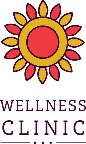 Wellness Clinic Logo Design on Transparent Background