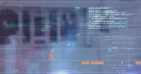 Dynamic Financial Data and Code on Virtual Screen