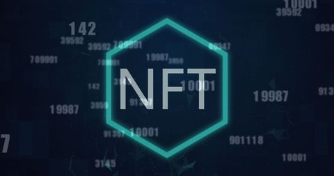 NFT Concept in Digital Data Environment - Download Free Stock Images Pikwizard.com