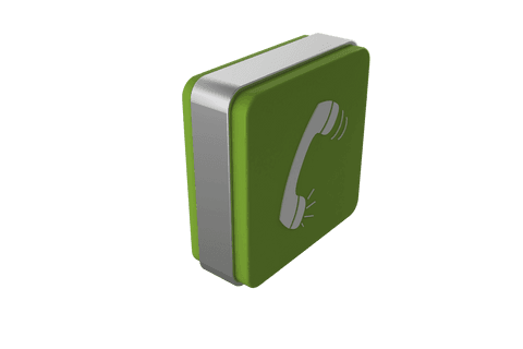 3D Green Phone Icon Digital Illustration with Transparent Background - Download Free Stock Videos Pikwizard.com