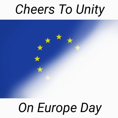 europe day celebration and unity with european flag - Download Free Stock Templates Pikwizard.com