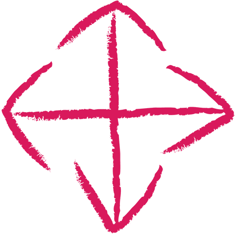 red cross with arrows symbol on transparent background - Download Free Stock Videos Pikwizard.com