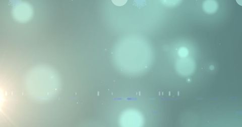 Magical Snowfall with Glowing Orbs Abstract Background - Download Free Stock Images Pikwizard.com