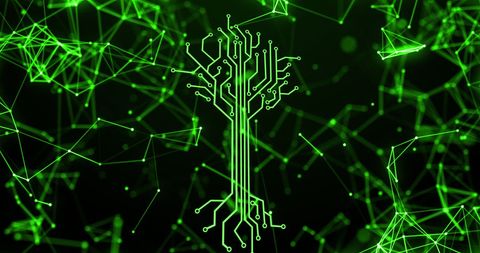 Digital Circuit Tree Illustrating Cyber Technology Connectivity - Download Free Stock Images Pikwizard.com