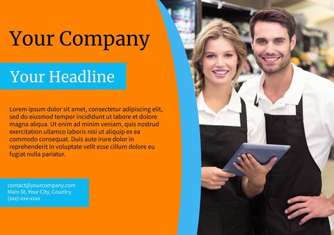 Professional Team in Retail Environment Holding Tablet for Business Support - Download Free Stock Templates Pikwizard.com