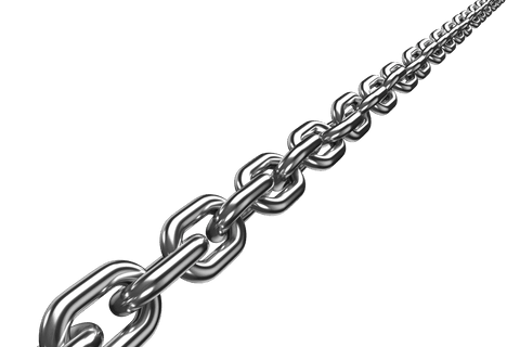 silver chain linked on transparent background for security design - Download Free Stock Videos Pikwizard.com