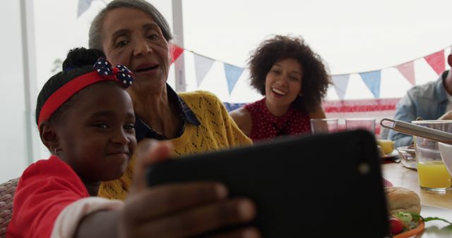 Family Gathering with Diverse Generations Taking a Selfie - Download Free Stock Images Pikwizard.com