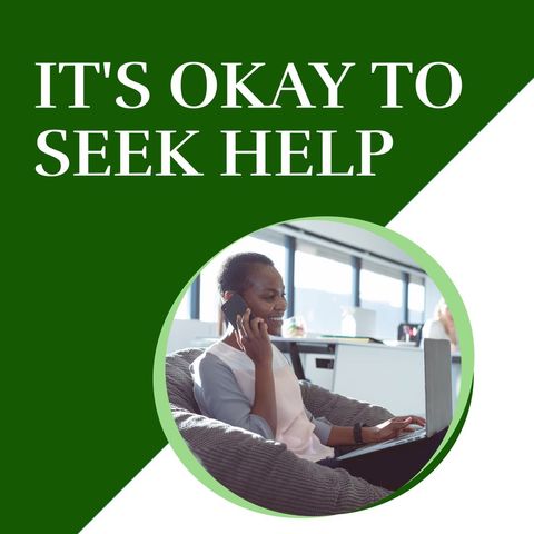 African American Woman Seeks Support in Modern Office Environment - Download Free Stock Templates Pikwizard.com