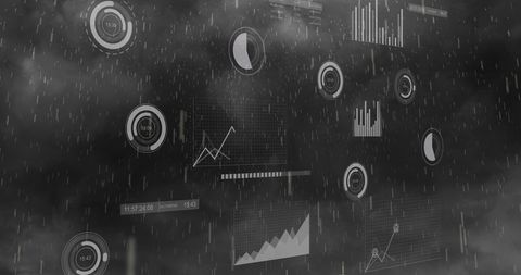 Digital Data Processing in Stormy Weather Visualization