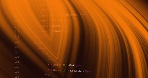Dynamic Digital Interface with Code and Neon Background - Download Free Stock Images Pikwizard.com