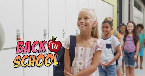 Excited Students Returning for New School Year