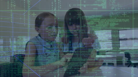 Business Team Analyzing Data for Strategic Growth