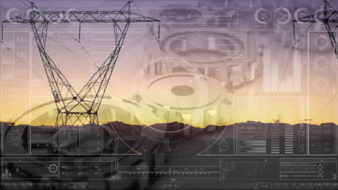 Digital Data Analysis on Power Grid and Sundown